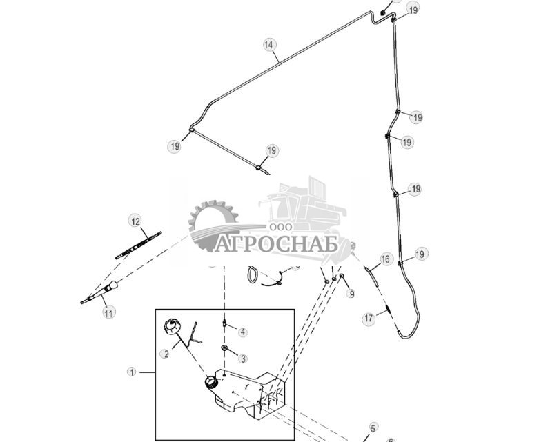 Стеклоочиститель переднего ветрового стекла, кабина с низким профилем - ST888296 202.jpg